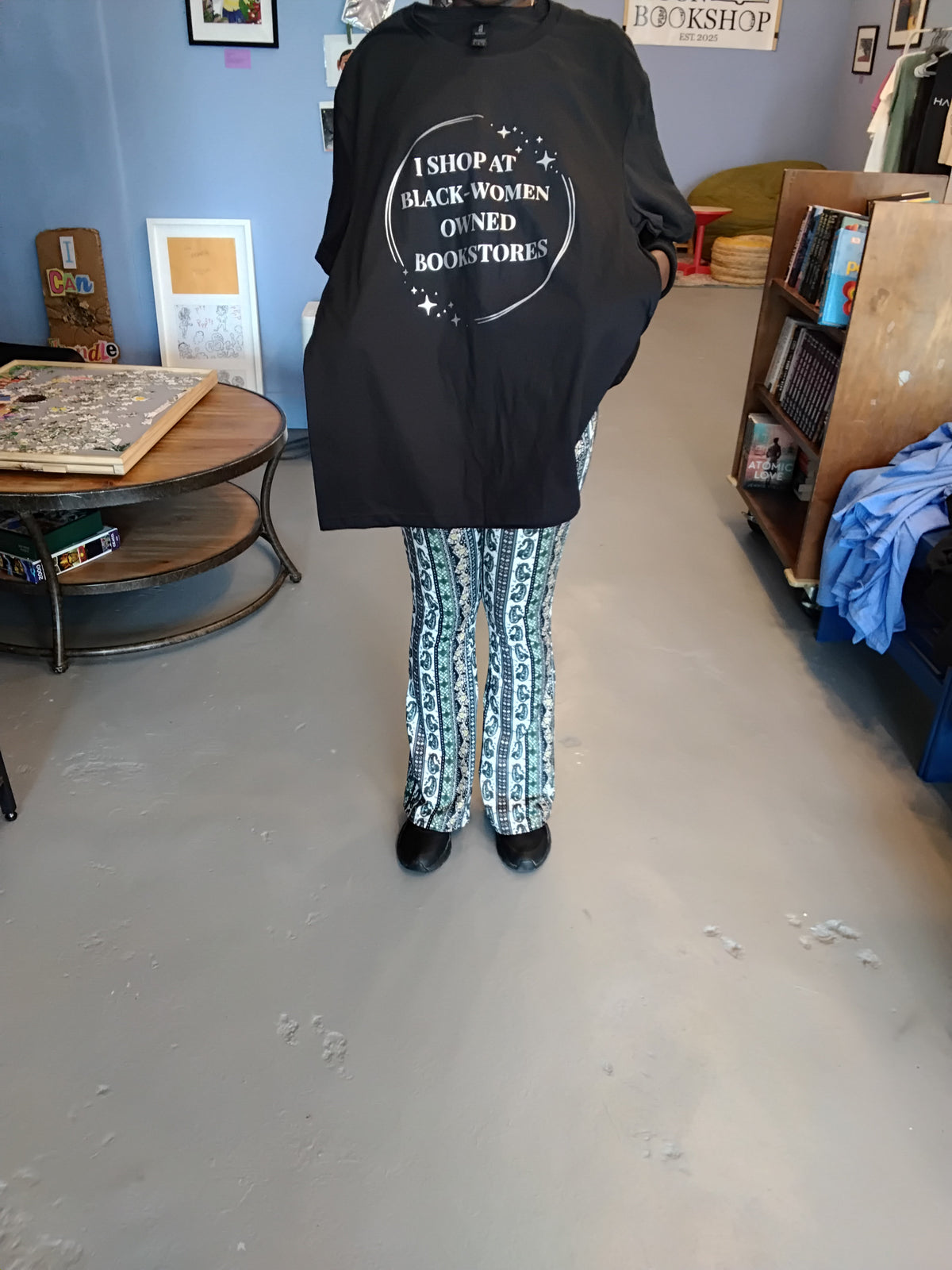 Black Women Owned Bookstore Tee