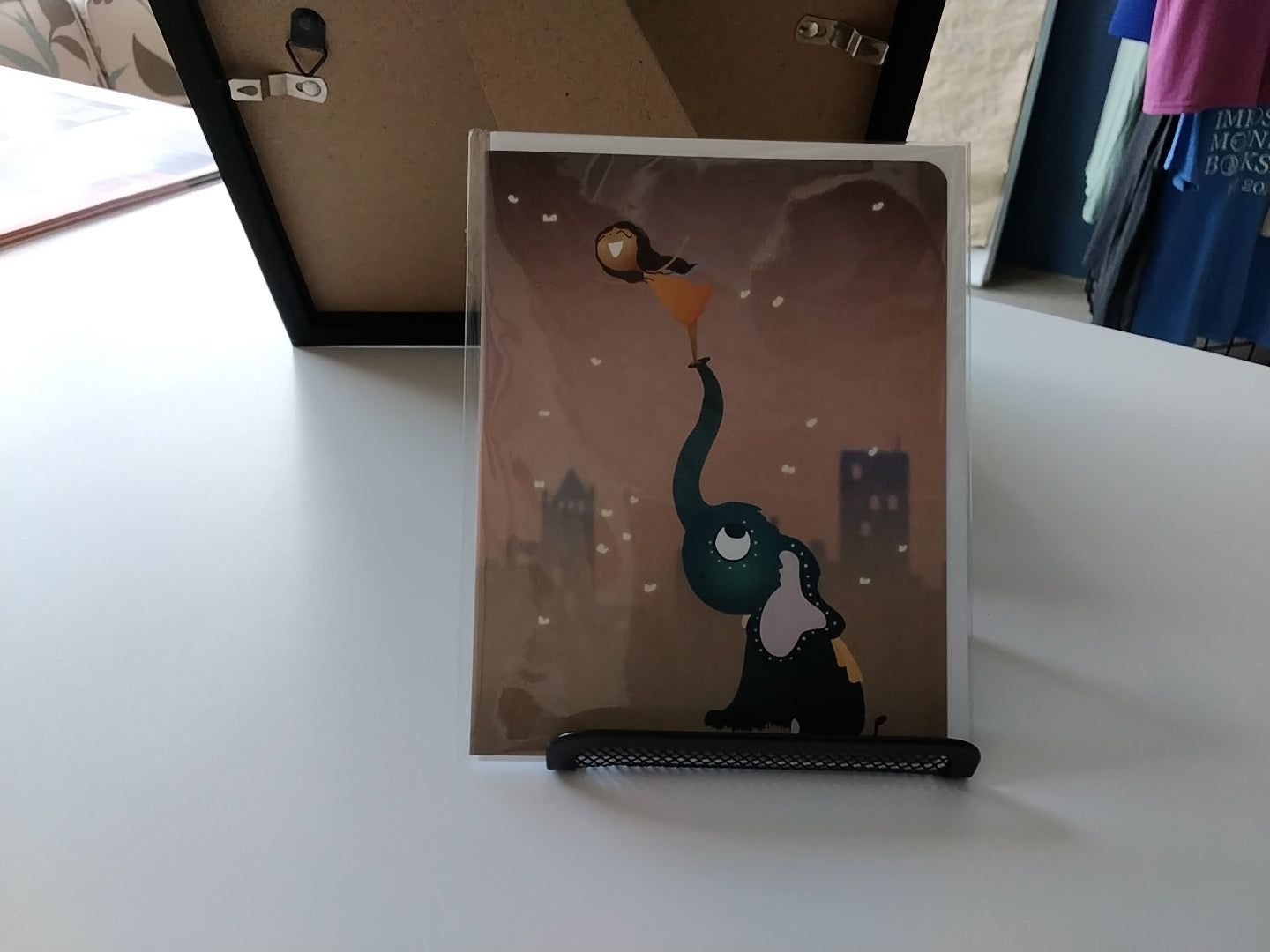 "Above It All" Happy Birthday Greeting Card