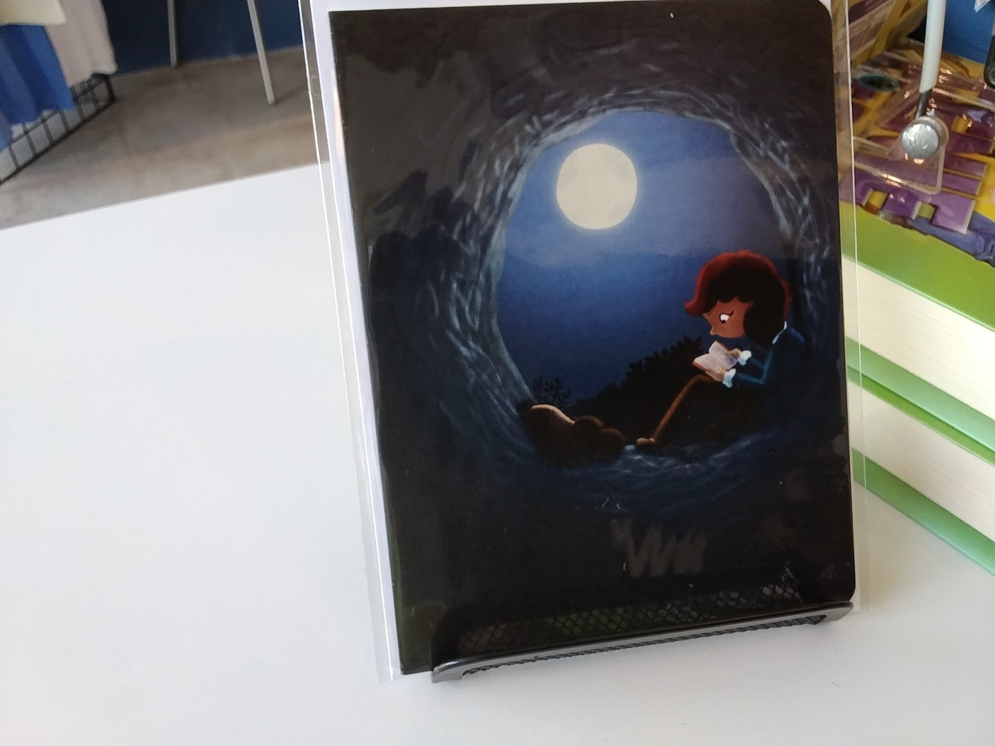 "By Moon's Light" Greeting Card