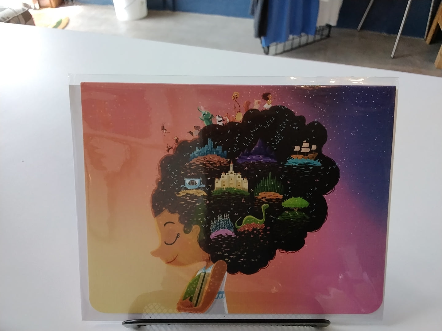 "Book Dream Believer" Greeting Card