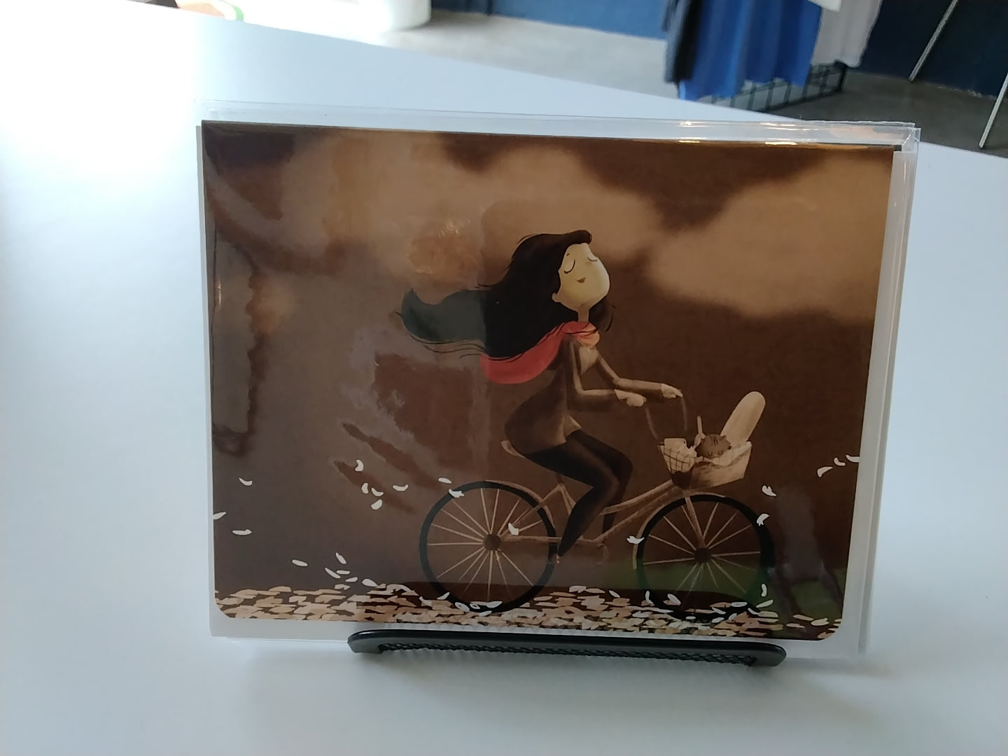 "Autumn Breeze" Greeting Card