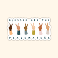 Oh Happy Dani - Blessed are the Peacemakers Sticker