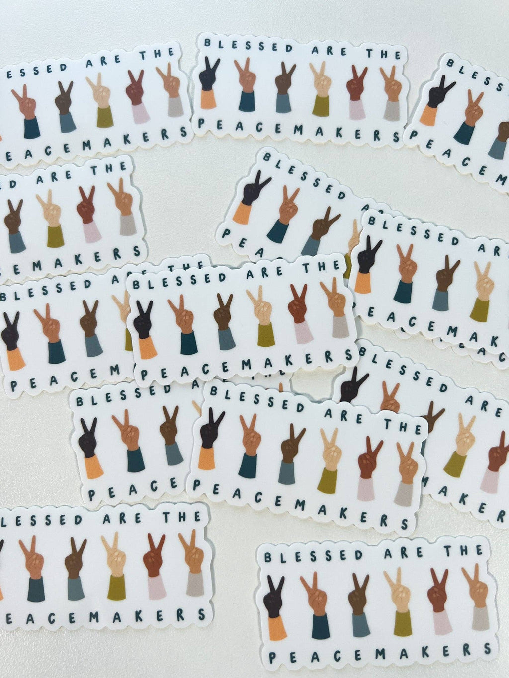 Oh Happy Dani - Blessed are the Peacemakers Sticker