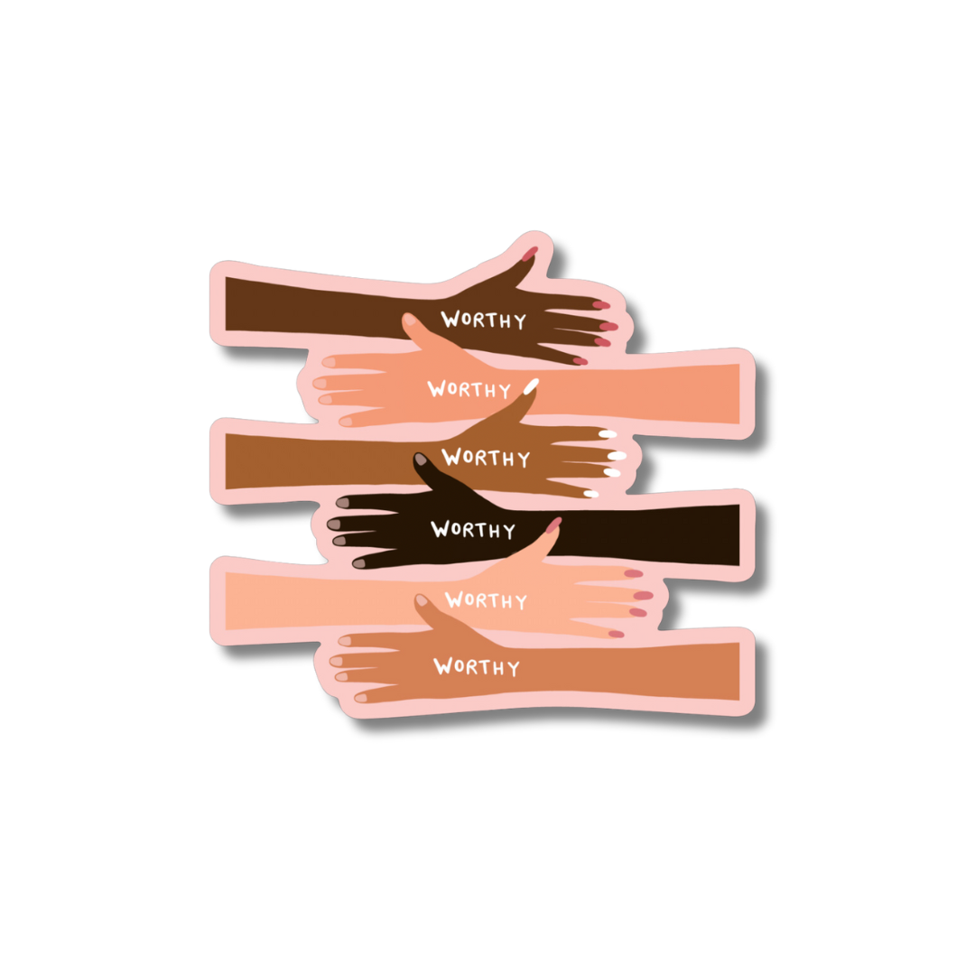 Oh Happy Dani - Worthy Sticker