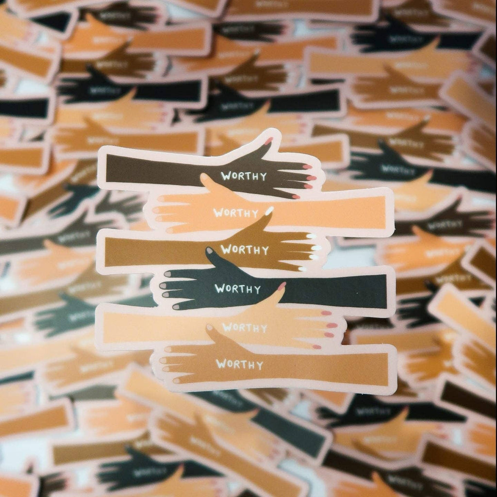 Oh Happy Dani - Worthy Sticker