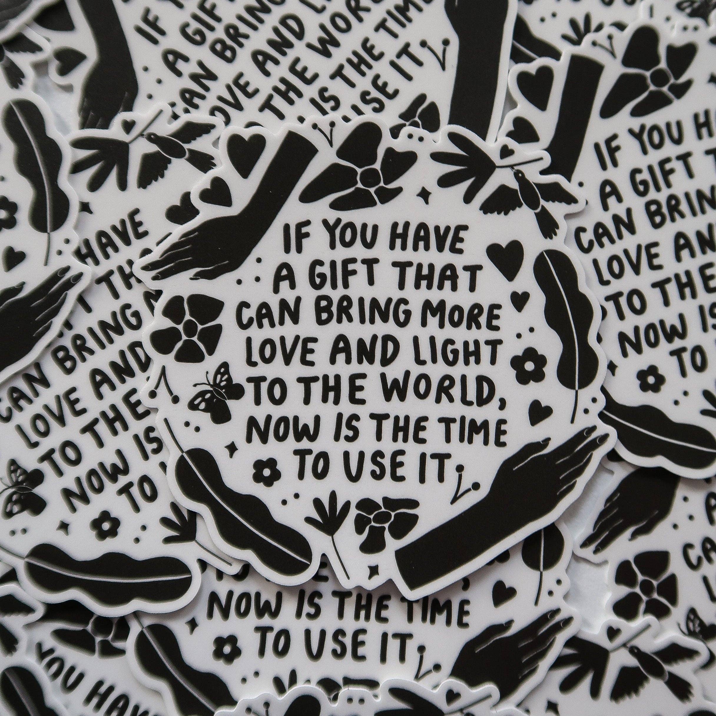 Oh Happy Dani - Love and Light Sticker