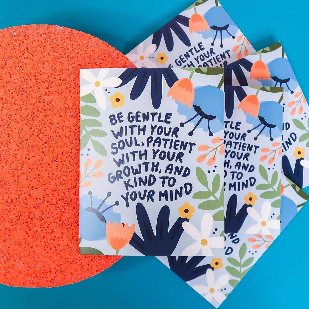 Oh Happy Dani - Be Gentle Greeting Card