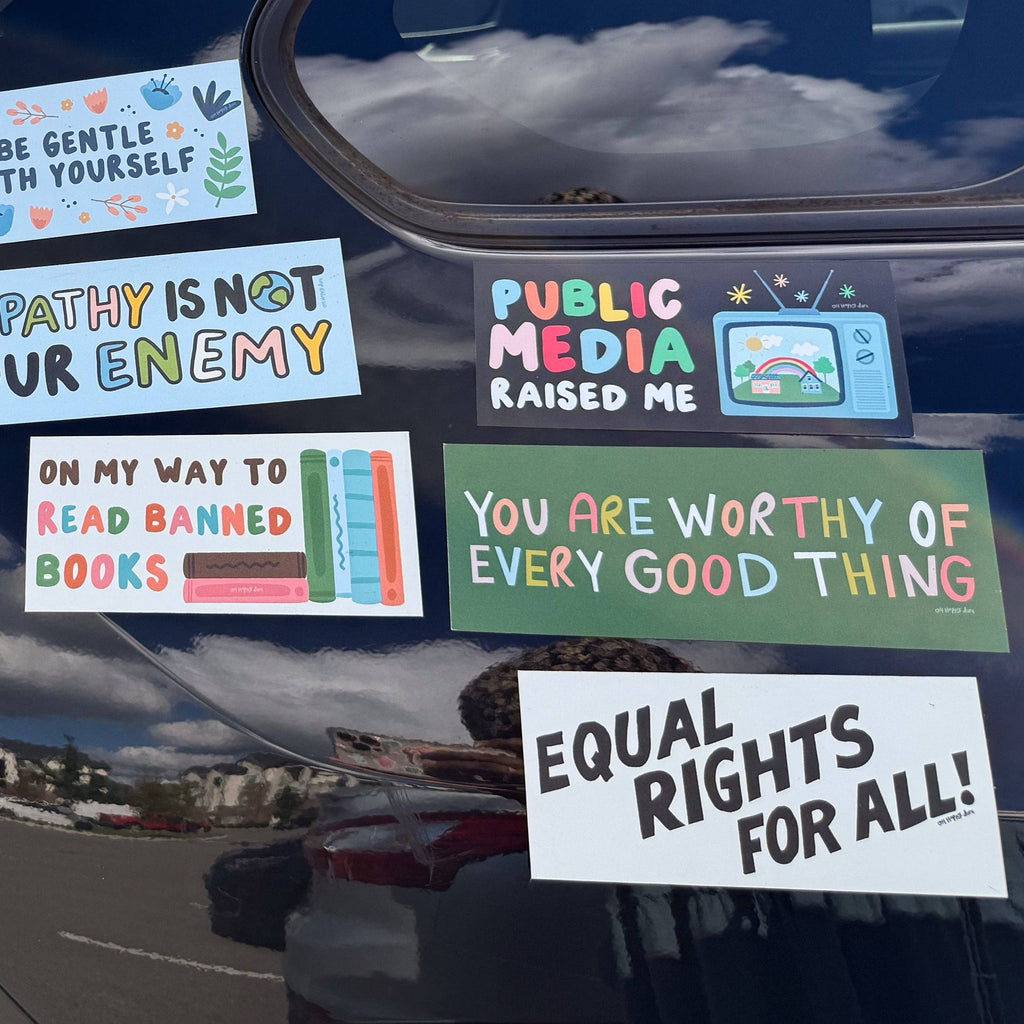 Oh Happy Dani - Public Media Raised Me Magnet