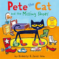 Pete the Cat and the Missing Shoes: Includes Over 30 Stickers cover image