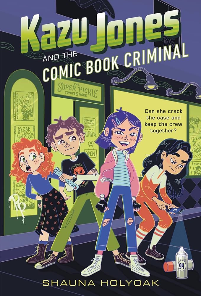 Kazu Jones and the Comic Book Criminal cover image