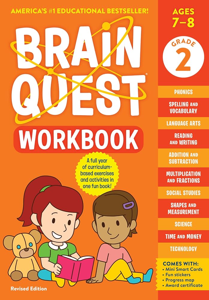 Brain Quest Workbook: 2nd Grade Revised Edition cover image