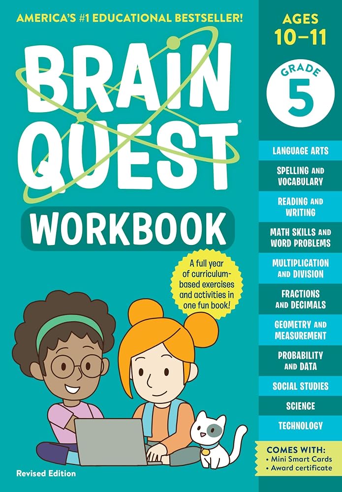 Brain Quest Workbook: 5th Grade Revised Edition cover image