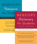 Webster's For Students Dictionary/Thesaurus Shrink-Wrapped Set cover image