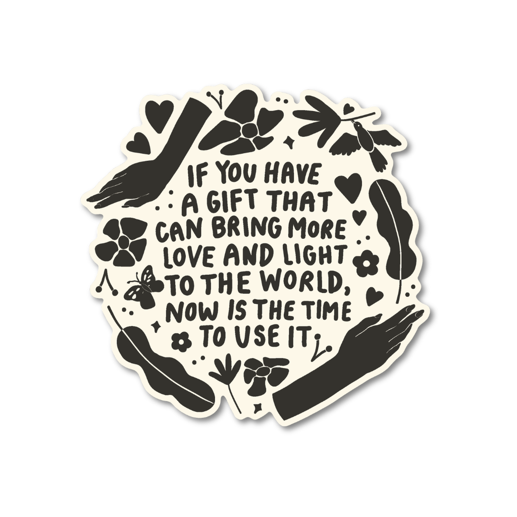 Oh Happy Dani - Love and Light Sticker