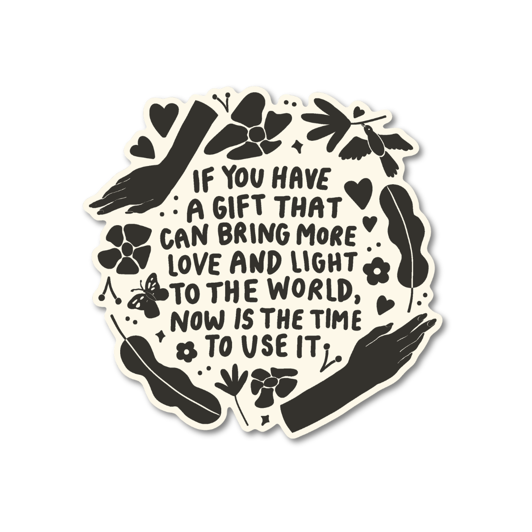Oh Happy Dani - Love and Light Sticker