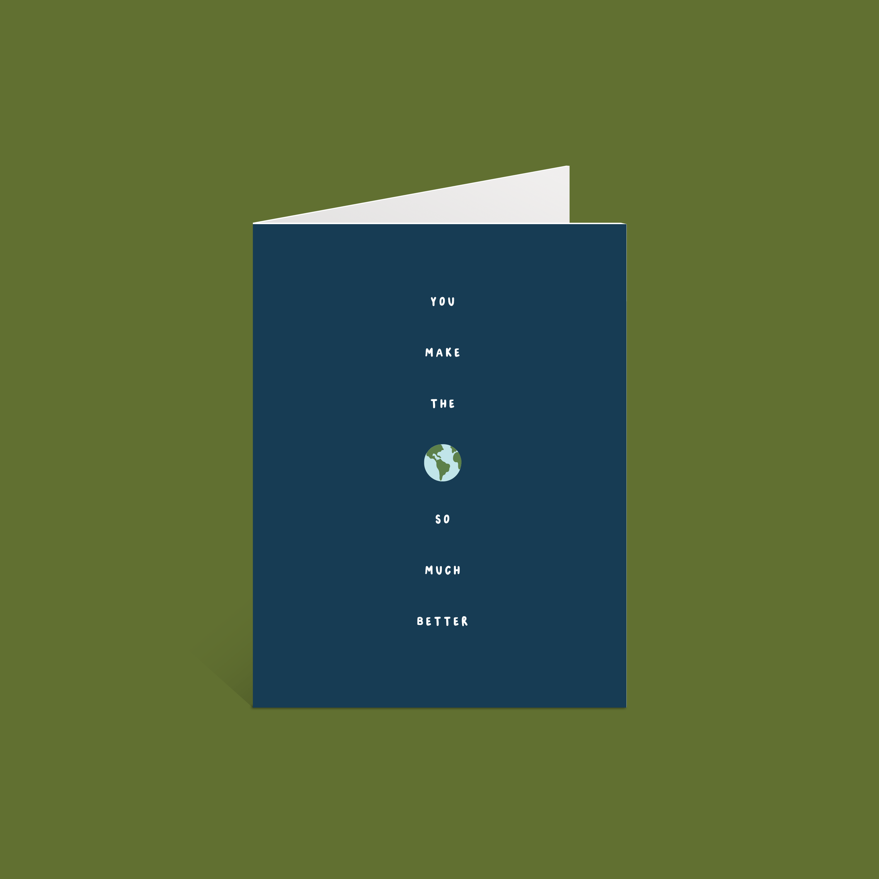 Oh Happy Dani - You Make the World Better Greeting Card