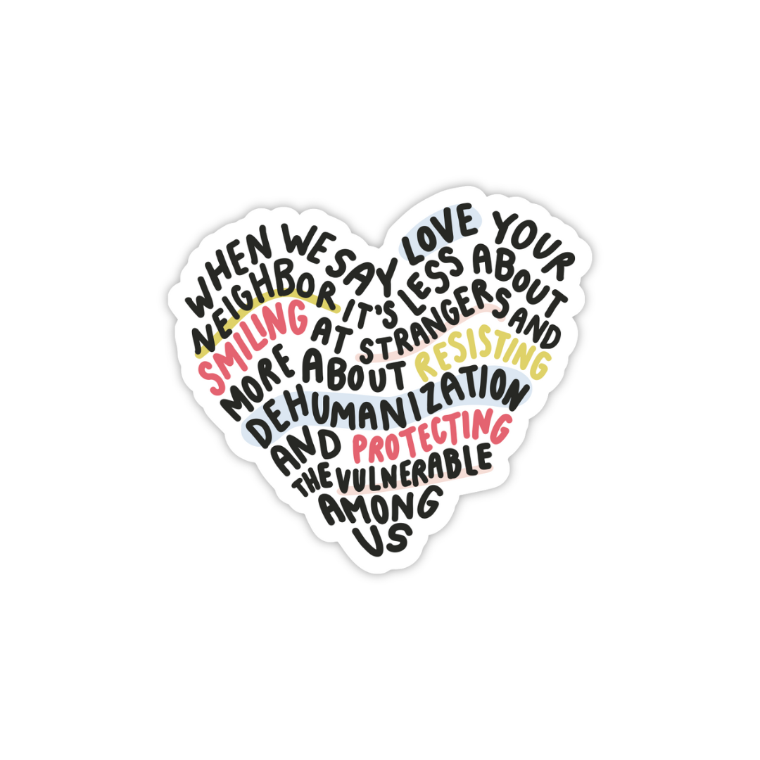 Oh Happy Dani - Love Resists Sticker