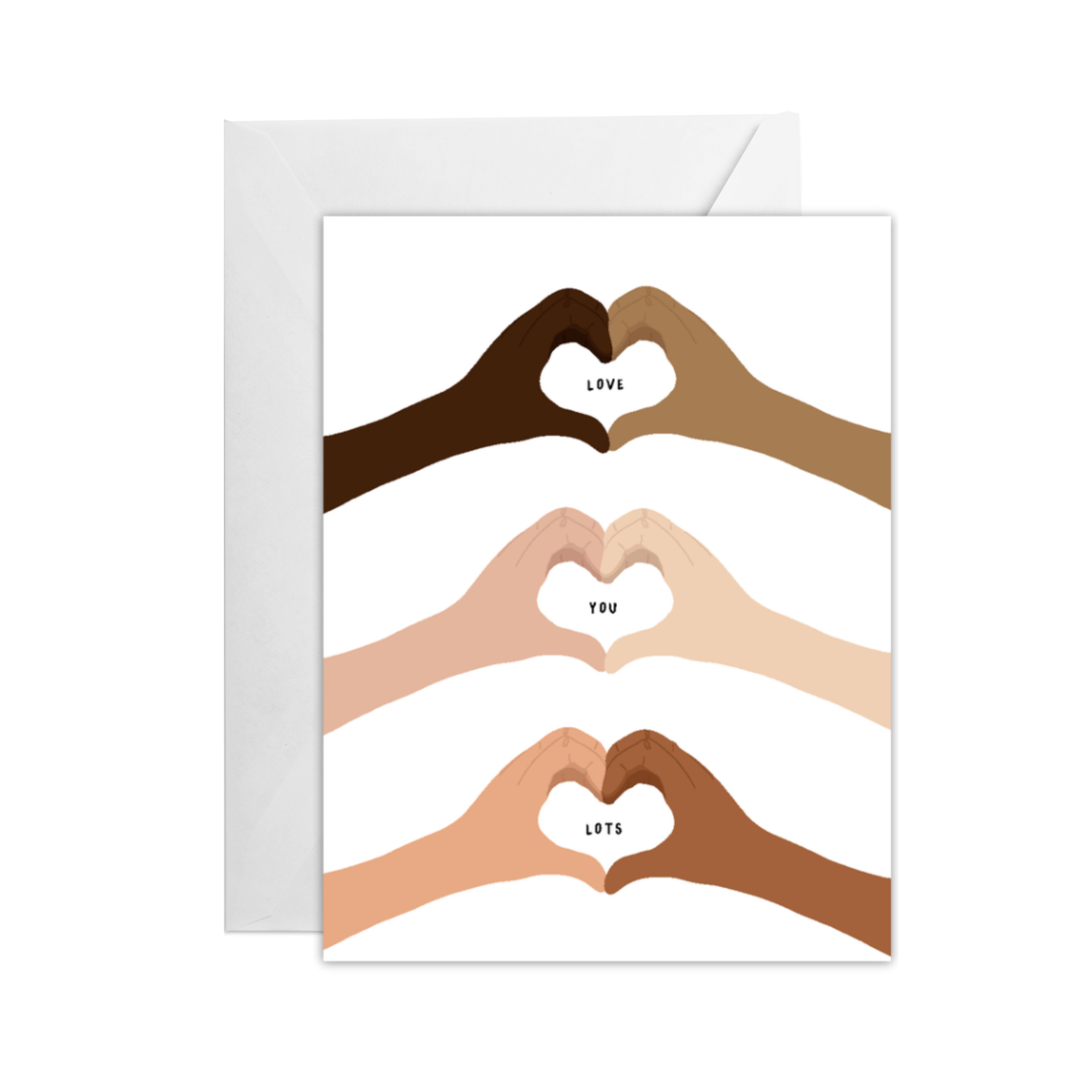 Oh Happy Dani - Love You Lots Greeting Card