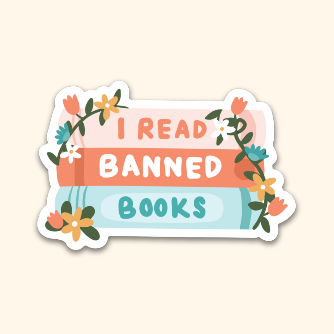 Oh Happy Dani - I Read Banned Books Sticker