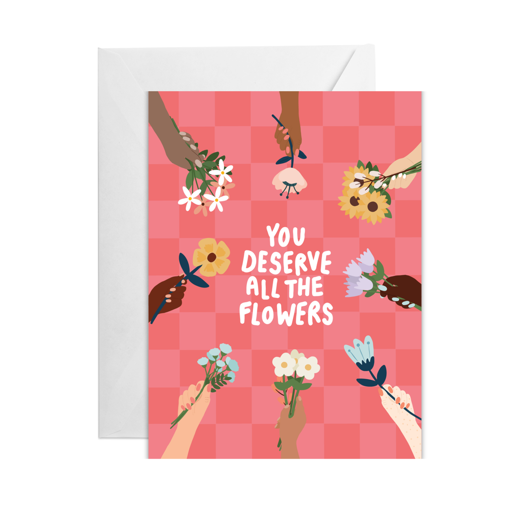 Oh Happy Dani - All the Flowers Greeting Card